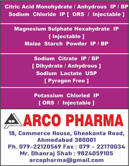 ARCO PHARMA 